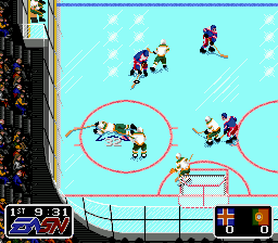 EA Hockey screenshot 3 for Sega Mega Drive